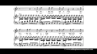 Queen of the Night aria - Mozart - Piano accompaniment