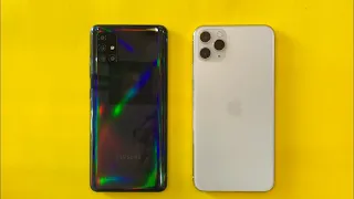 iPhone 11 Pro Max vs Samsung Galaxy A51