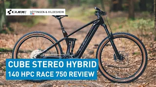 CUBE Stereo Hybrid 140 HPC Race 750 2023 Review - Das beste Bike in 2023?🤔