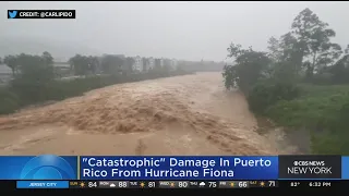 All of Puerto Rico without power due to Hurricane Fiona