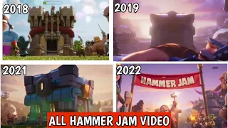 Every year hammer jam event video in clash of clan.