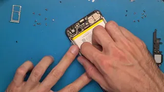 oppo a78 5g screen replacement and disassembly using original display