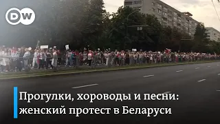 Женский протест в Минске