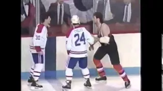 1987 Canadiens - Flyers Pre Game Brawl Bataille Générale