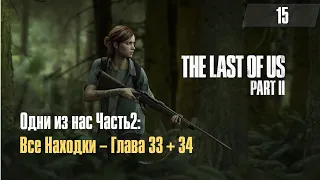 The Last of Us Part 2 ➤ Все Находки ➤ Глава 33+34