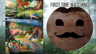 Alice in Wonderland (1951) Movie WATCH ALONG! | First Time Watching! | Livestream!