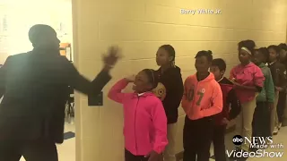 Teacher Has Incredible Handshakes With Each Student l king  King