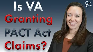 Is VA Granting PACT Act Claims for Disabled Veterans?