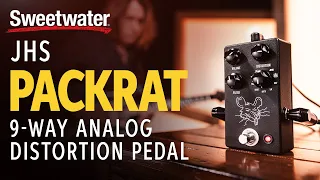 JHS PackRat 9-way Analog Distortion Pedal Demo