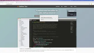 How to download Sublime Text onto MacOS(2021)