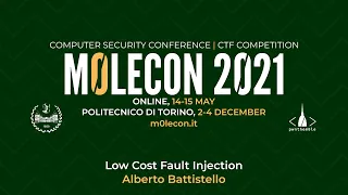 m0leCon 2021 - Alberto Battistello - Low Cost Fault Injection