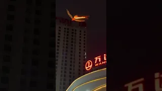 Красиво. 🐉Воздушного змея-феникса управляемого дроном запустили в Китае. Новая эпоха воздушных змеев