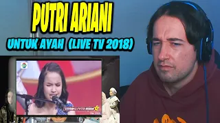 Putri Ariani - Untuk Ayah "For Father" 2018 December LIVE TV (English Sub) REACTION!!