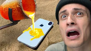 iPhone vs Lava!