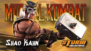 STORM COLLECTIBLES: Mortal Kombat 9 Deluxe Shao Kahn (In Depth Review)