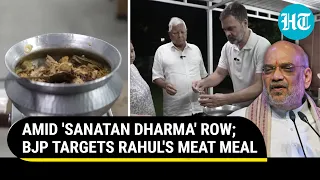 'Hindumisia': BJP Blasts Mamata's 'Tika Refusal', Rahul's Meat Video Amid Sanatan Dharma Row