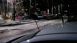 Ukrainian national anthem played on trumpet during clashes around Sumy, Ukraine [February 2022]