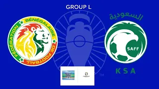 eFootball PES 2021 - 2024 FIFA World Cup - Group L - Senegal - Saudi Arabia (PS4/PS5 Gameplay)