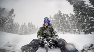 GoPro 4K: Snowboarding at Stevens Pass