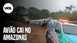 Avião cai no Amazonas e mata 14 pessoas