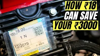 HOW A ₹18 SPARE PART CAN SAVE YOUR 3000 RUPEES! CHAIN NOISE FROM MOTORCYCLE TVS APACHE RTR 200 4V