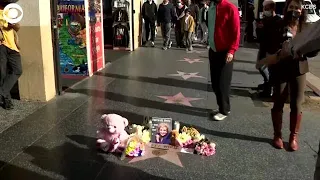 Tribute for Betty White on the Hollywood Walk of Fame