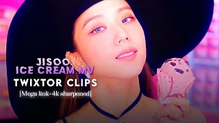 Jisoo "Ice cream MV" Twixtor clips • For editing [Mega link+4k sharpened]
