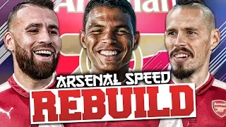 REBUILDING ARSENAL vs BMOnus (Speed Rebuild) - FIFA 18 Career Mode