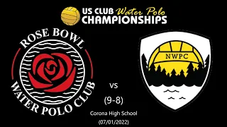 2022/07/01 18U Rose Bowl vs North West WPC (9-8)