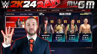 WWE 2K24 MyGM #18: 4-4-4-Way