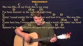 Play It Again (Luke Bryan) Strum Guitar Cover Lesson in G with Chords / Lyrics