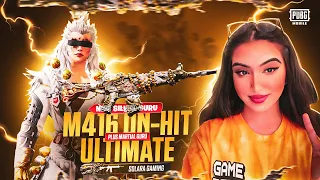 NEW ON-HIT EFFECT SILVER GURU M416 MAX 🔥|| MARTIAL GURU ULTIMATE SET SPIN  || PUBGM 🔥