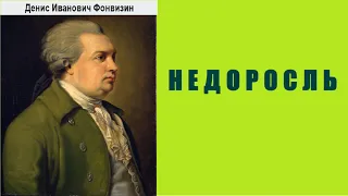 Денис Иванович Фонвизин.   Недоросль.  аудиокнига.