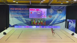 Open Aerobic Gymnastics Cantahede 2022 IW AG2 Portugal JANUÁRIO Leonor