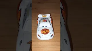 Disney Cars diecast White Lightning McQueen (China Factory Custom)