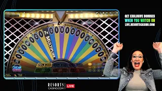 🎰A HUGE $500 win for Whitney on Dream Catcher!!