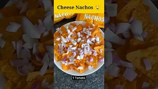 Cheese Nachos 🤤 Easy Homemade Recipe 😍 #shorts #nachos #chips