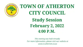 City Council Study Session - February 2, 2022