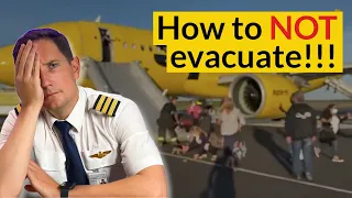 EMERGENCY EVACUATION and DISOBEYING Passengers! Explained by CAPTAIN JOE