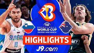 Slovenia eliminate Boomers from the World Cup, Advance to 1/4 Finals | J9 Highlights | #FIBAWC 2023