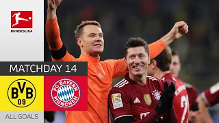 Bayern Wins Turbulent Klassiker! | BVB - Bayern München 2-3 | All Goals | MD 14 – Bundesliga 21/22