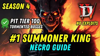 D4 Season 4 NEW BEST Endgame Necro KING Build