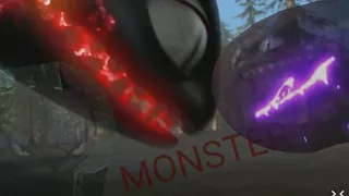 Toothless monster