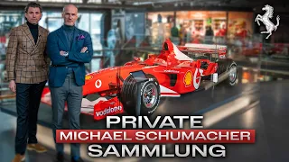 Wir zeigen euch die private Michael Schumacher Sammlung | Ferrari Düsseldorf