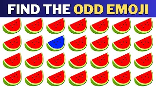 Find The Odd Emoji | Emoji Quiz