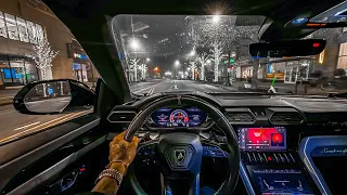 LATE NIGHT MANSORY URUS POV DRIVE