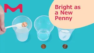 Bright as a New Penny at Home STEM Experiment