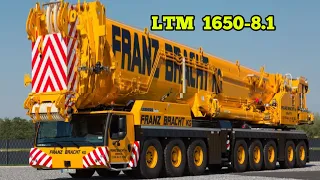 Liebherr LTM 1650-8.1 The Ultimate Machine on Eight Axles #liebherr #allterraincrane #mobilecrane