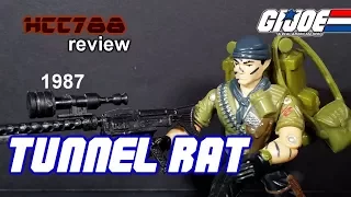 HCC788 - 1987 TUNNEL RAT - E.O.D. - Vintage G.I. Joe toy review!