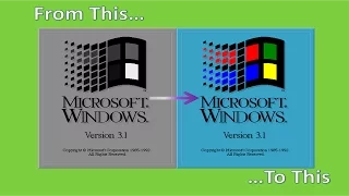 How to Get 256 Colors in Windows 3.1 and 3.11